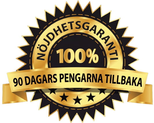 90 dagars pengarna-tillbaka-garanti